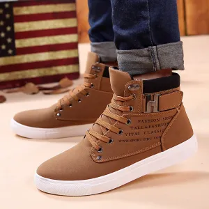 Ankle boots warm men snow boots winter Lace-up men shoes 2019 new arrival fashion flock plush winter boots men size 39-47