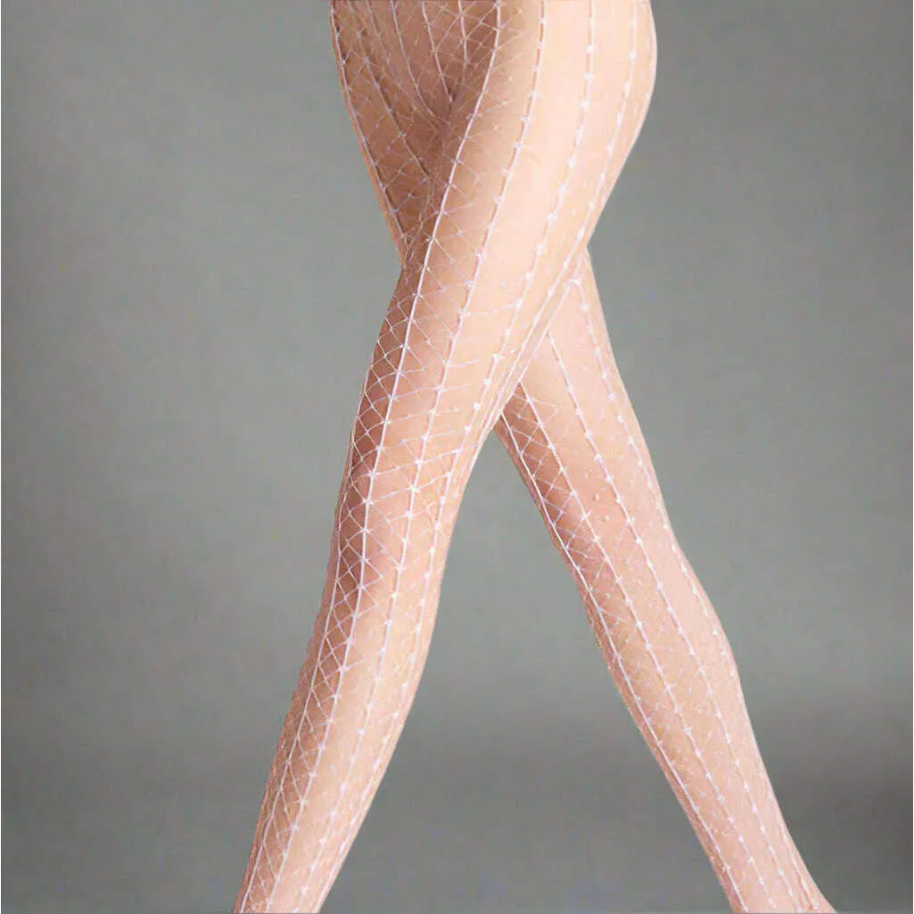 Falke - Paradise Net Women Tight - Pink
