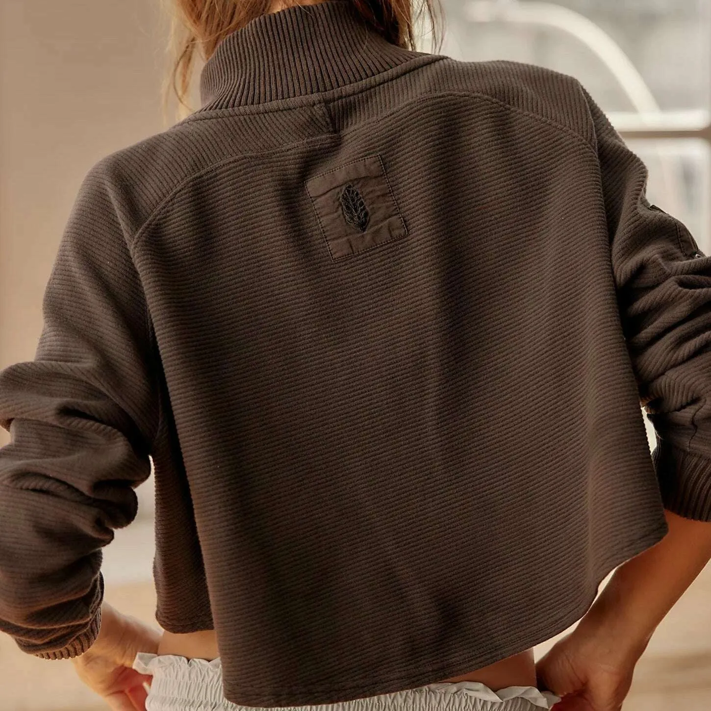 Free People - So Fly Henley - Black