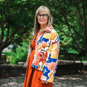 Free People - SOLEIL BEACH JACKET - Tropical Combo