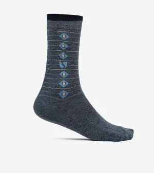 Men's Crew Length Socks US-HS-5309
