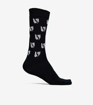 Men's Crew Length Socks US-HS-5314