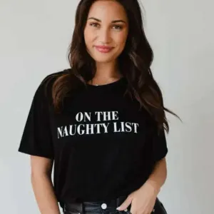 Panache - Naughty List Tee - Black