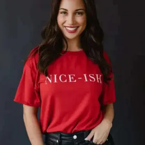 Panache - Nice - Ish  Tee - Red