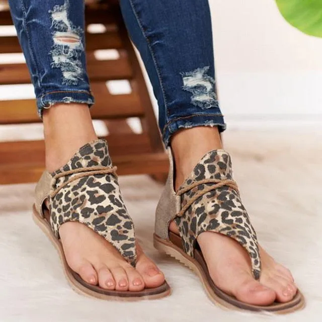 PU Leather Shoes For Women Sandals Casual Summer Shoes  Flop Platform Sandals 2020 Ladies Fashion Roma Solid Peep Toe Sandals