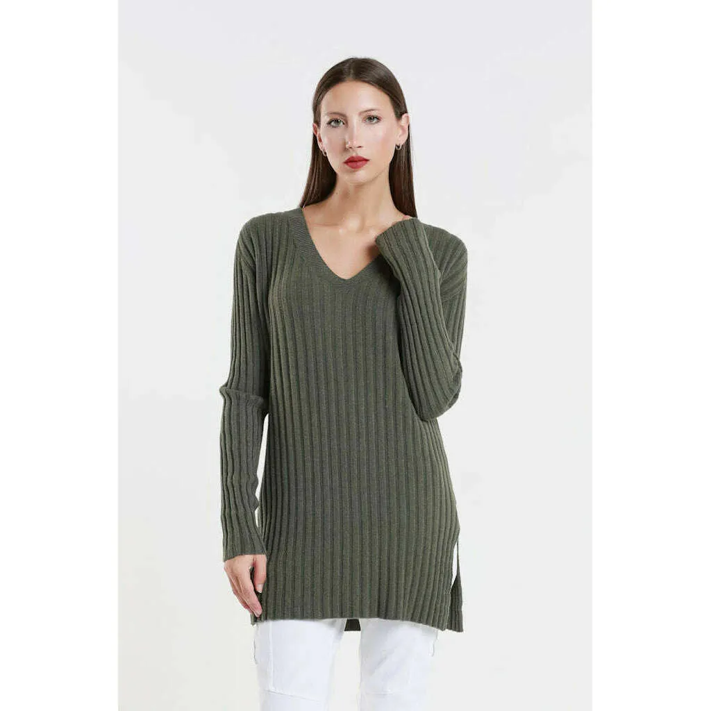Tina - Brandy Sweater - Army