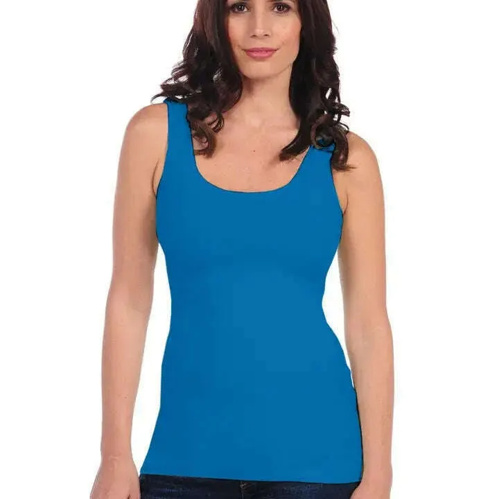 Tina Stephens - SMOOTH TANK - Cruise Blue