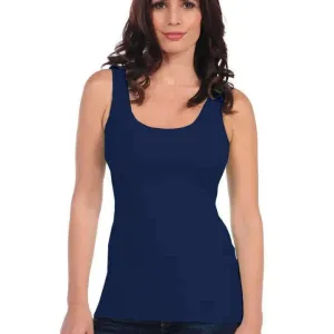 Tina Stephens - SMOOTH TANK - Indigo