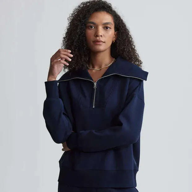 VARLEY - CATHERINE 1/2 ZIP - Navy